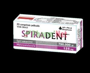 SPIRADENT 750. 000UI/125MG COMP. PELLI  B/20