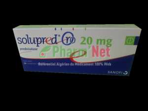 SOLUPRED ORO 20MG COMP. ORODISPERS. B/20