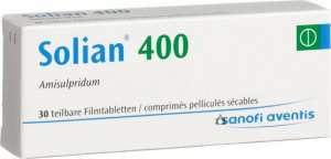SOLIAN 400MG COMP. PELLI. SEC. B/30