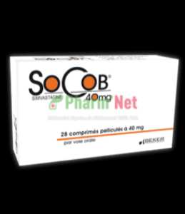 SOCOB 40MG COMP. ENRO. B/30