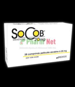 SOCOB 20MG COMP. PELLI. SEC. B/30