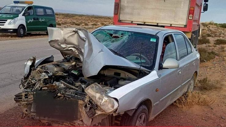 وفاة شخصين و إصابة آخر في حادث اصطدام تسلسلي ببسكرة