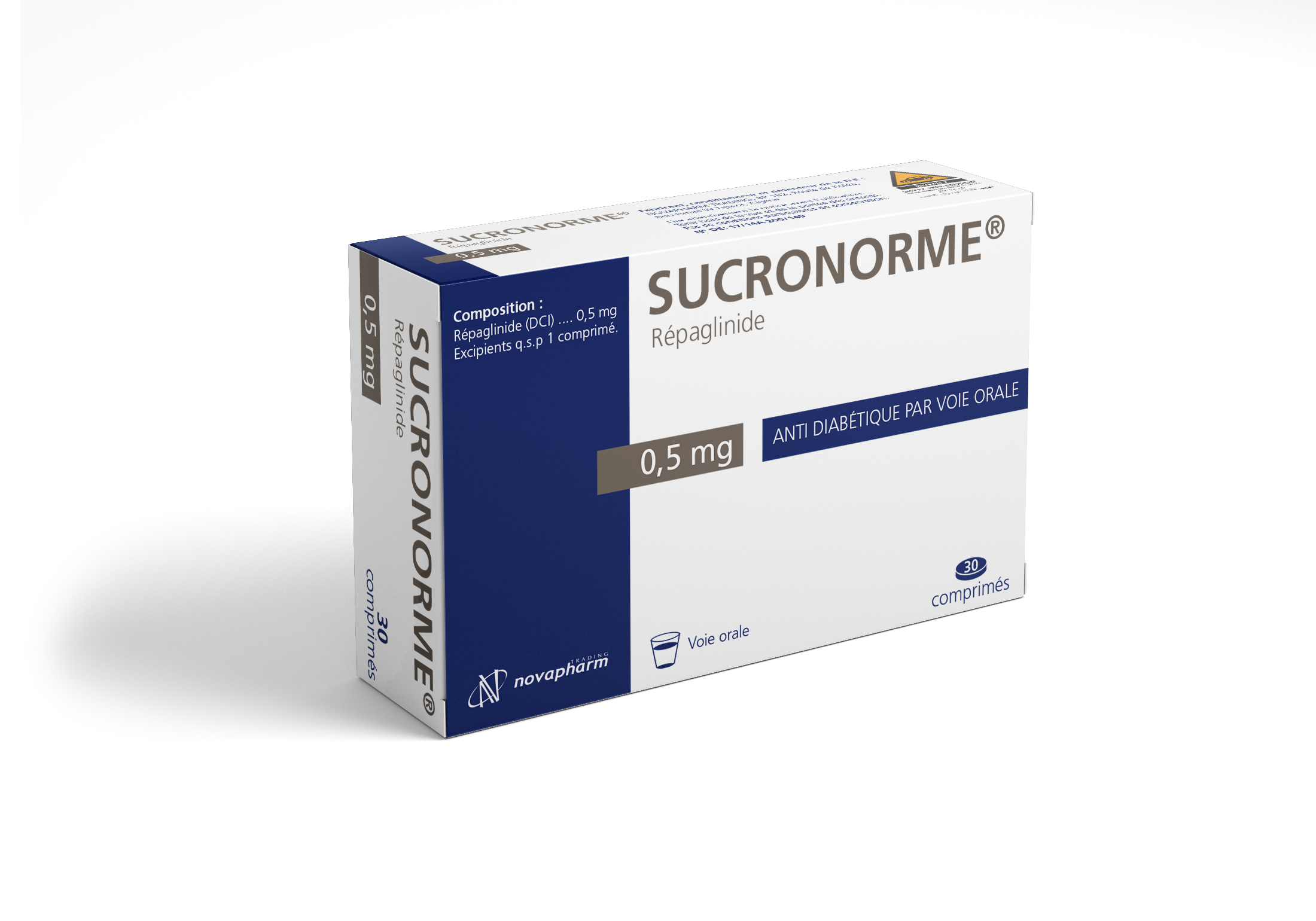 SUCRONORME 0,5MG COMP B/30