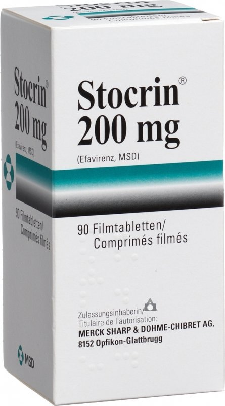 STOCRIN 200MG COMP. PELL. B/1FL./90