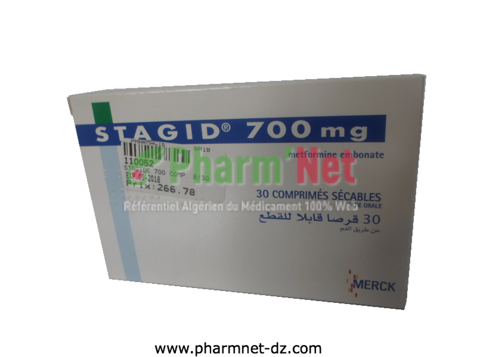 STAGID 700MG COMP .SEC. B/30