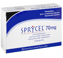SPRYCEL 70MG COMP. PELLI. B/60
