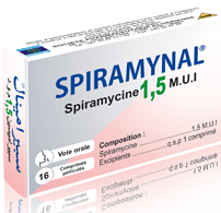SPIRAMYNAL 1 500 000UI COMP.PELLI. B/16