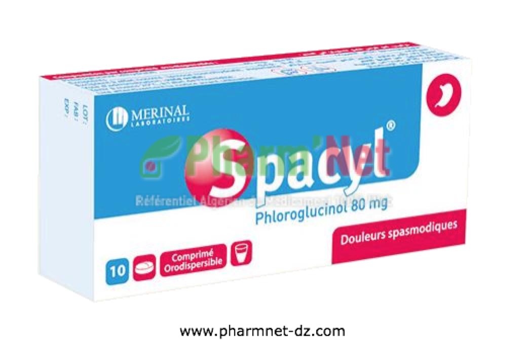 SPACYL 80MG COMP. ORODISPERS. B/10 ET B/20