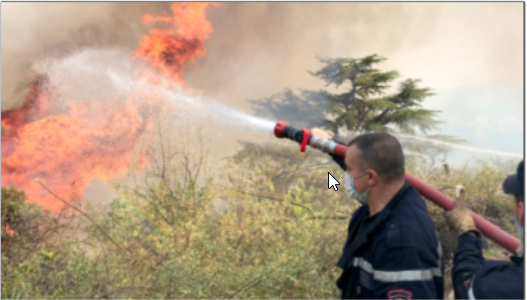 Les sapeurs-pompiers sur le pied de guerre contre les incendies