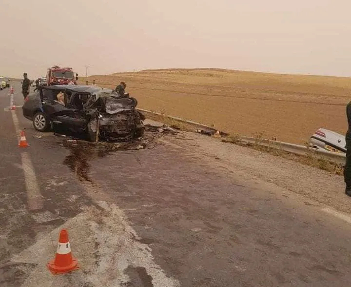 Accident de la circulation de Tiaret: le bilan s'alourdit à six décès
