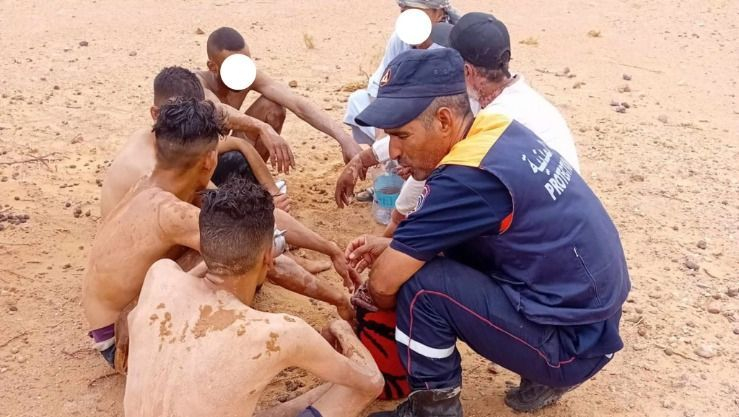 إنقاذ 11 شخص كانوا تائهين في صحراء بشار