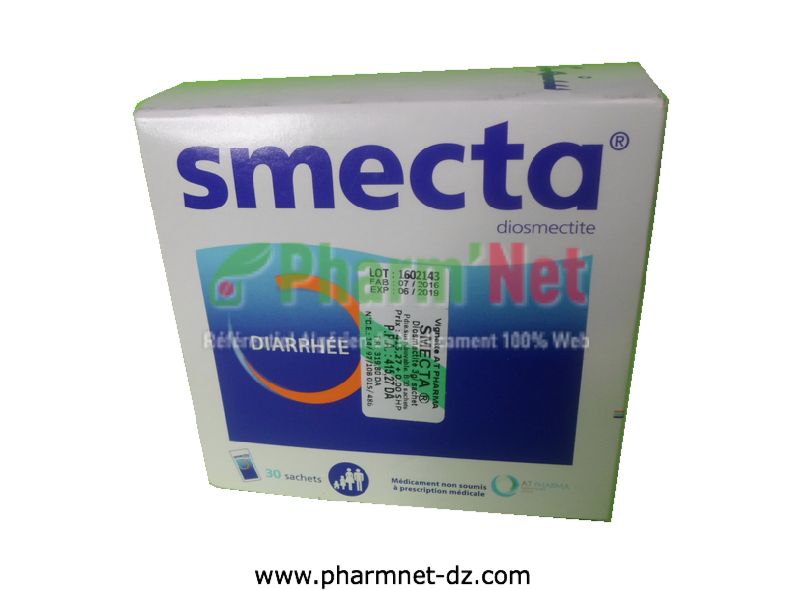 SMECTA 3G/SACHET PDRE. P. SUSP. BUV. EN SACHET-DOSE B/30 SACHETS