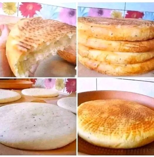 خبز مطلوع بالخلاط بدون عجن 😍😍 ساهل بزاف و خفيف ريشة