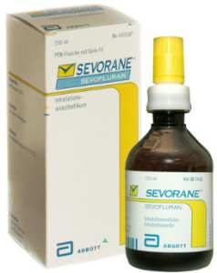 SEVORANE 100ML/100ML DE LIQUIDE POUR INHALATION PAR VAPEUR LIQUIDE P. INHAL. PAR VAPEUR FL/250ML AVEC SYSTÈME DE FERMETURE FIXE QUIK-FIL