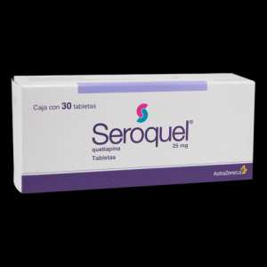 SEROQUEL 25MG COMP. ENRO. B/60