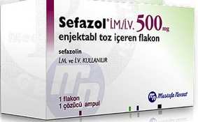SEFAZOL 500MG PDRE.SOL.INJ.IM/IV B/1 1