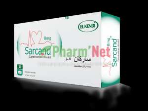 SARCAND 8MG COMP B/30