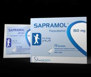 SAPRAMOL 150MG PDRE. SOL. BUV. EN SACH. B/12