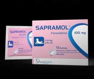SAPRAMOL 100MG PDRE. SOL. BUV. EN SACH. B/12