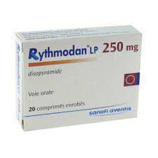RYTHMODAN LP 250MG COMP. ENRO. LP B/20