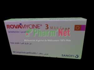 ROVAMYCINE 3 000 000UI COMP.PELLI. B/10 ET B/16
