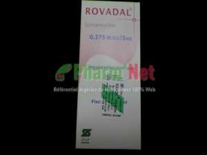 ROVADAL 0,375MUI/5ML SIROP FL./150ML
