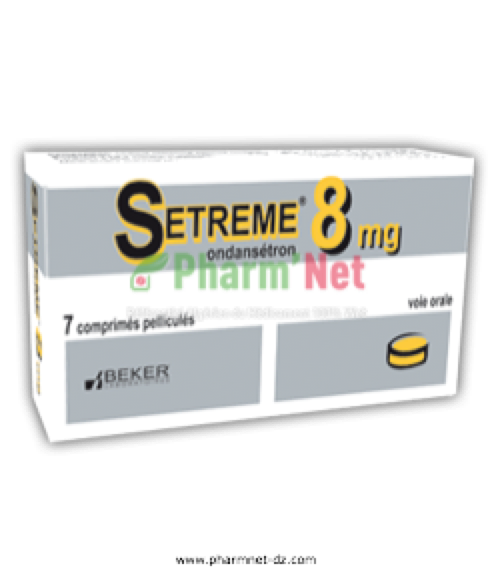SETREME 8MG COMP. PELLI. B/07