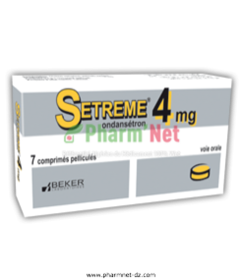 SETREME 4MG COMP. PELLI. B/07 ET B/28