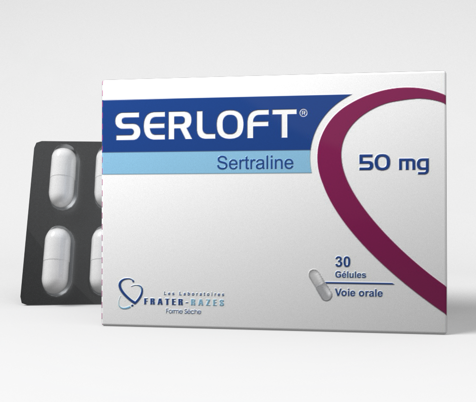 SERLOFT 50MG  GLES  B/30
