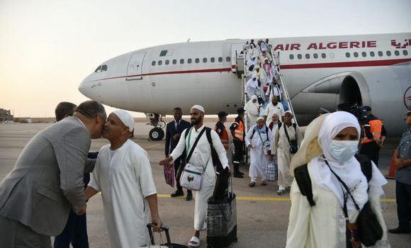Ouargla: arrivée du 1er groupe de hadjis des wilayas du sud-est