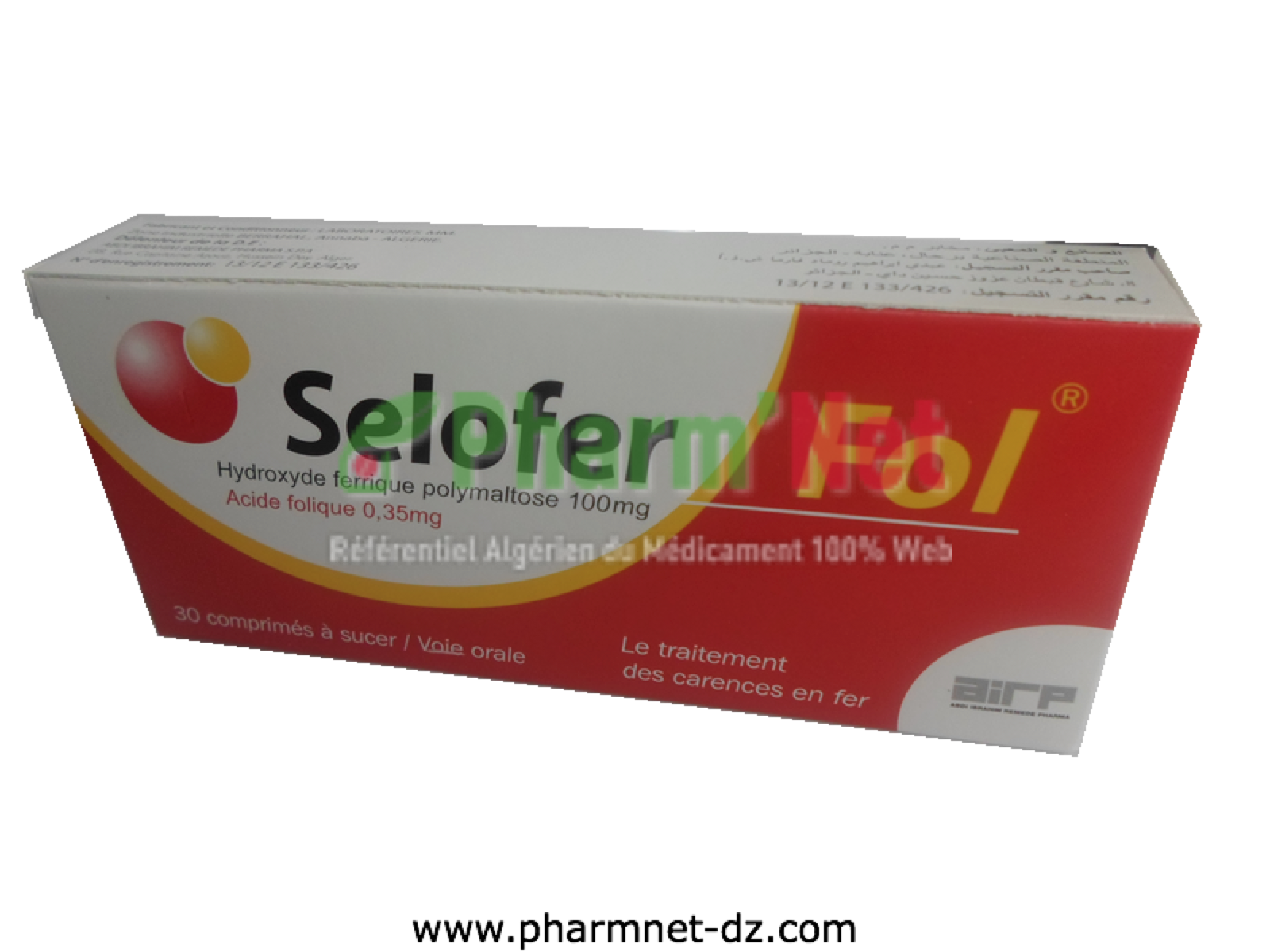SELOFER FOL 100MG** / 0,35MG COMP. A SUCER B/30