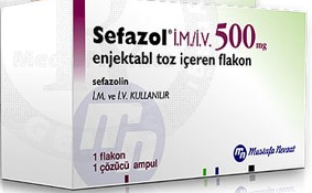 SEFAZOL 500MG PDRE.SOL.INJ.IM/IV B/1+1
