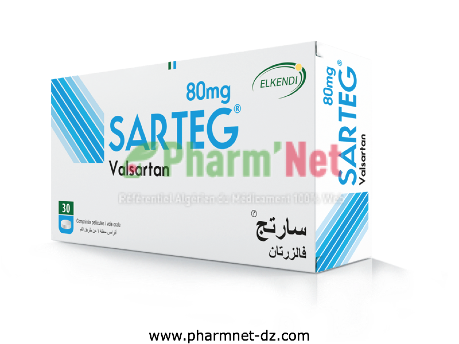 SARTEG 80MG COMP. PELLI. B/30