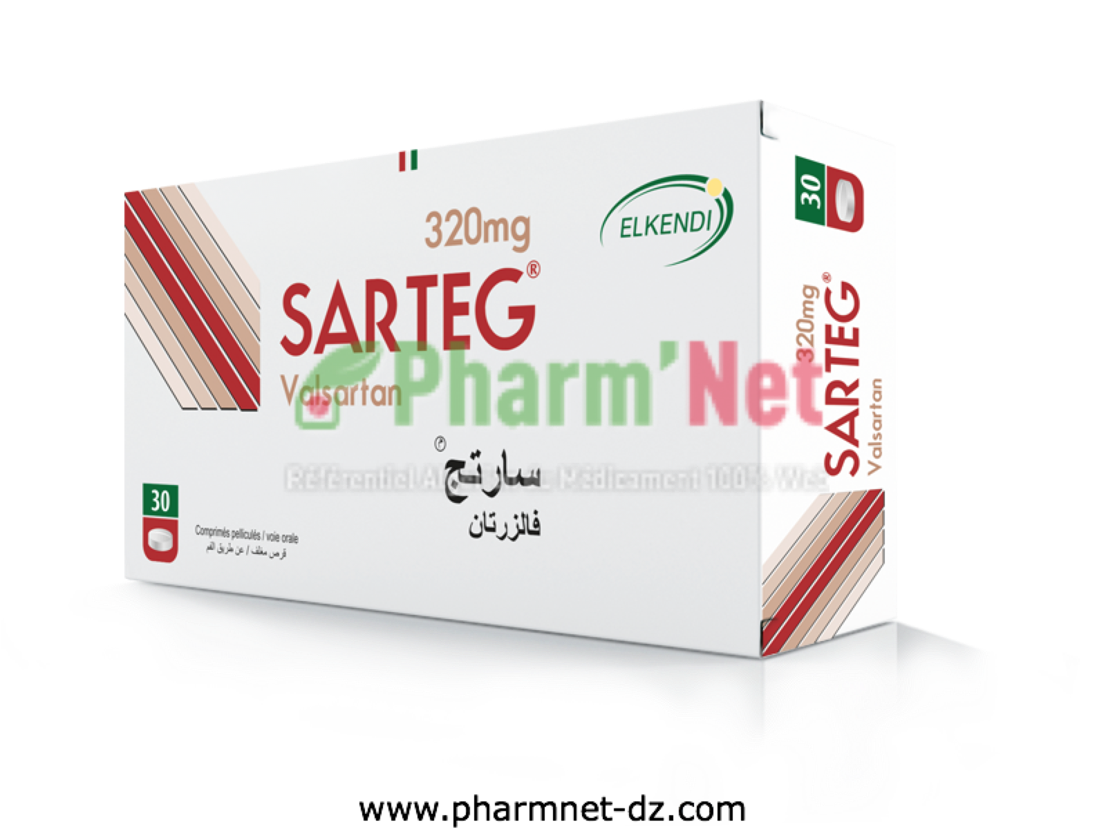 SARTEG 320MG COMP. PELLI. B/30