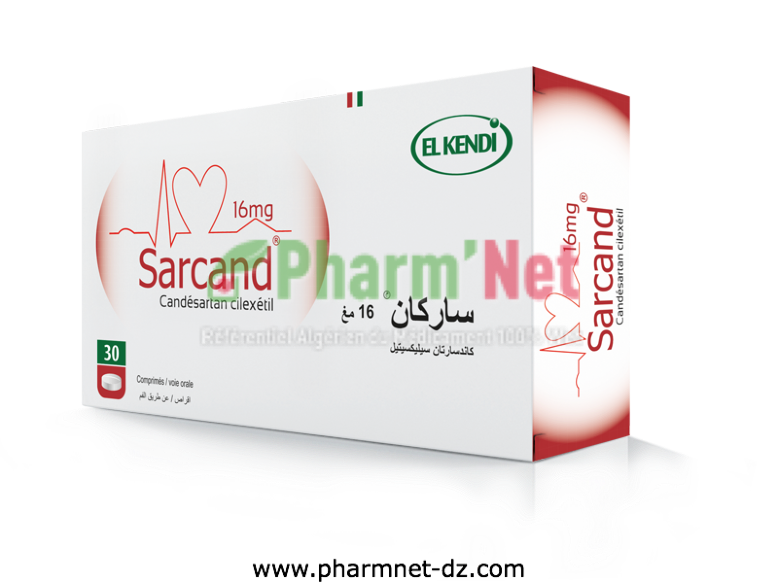 SARCAND 16MG COMP B/30