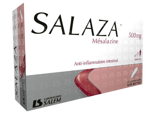 SALAZA 500MG SUPPO. B/15
