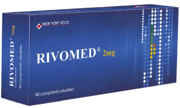 RIVOMED 2MG COMP. SEC. B/40