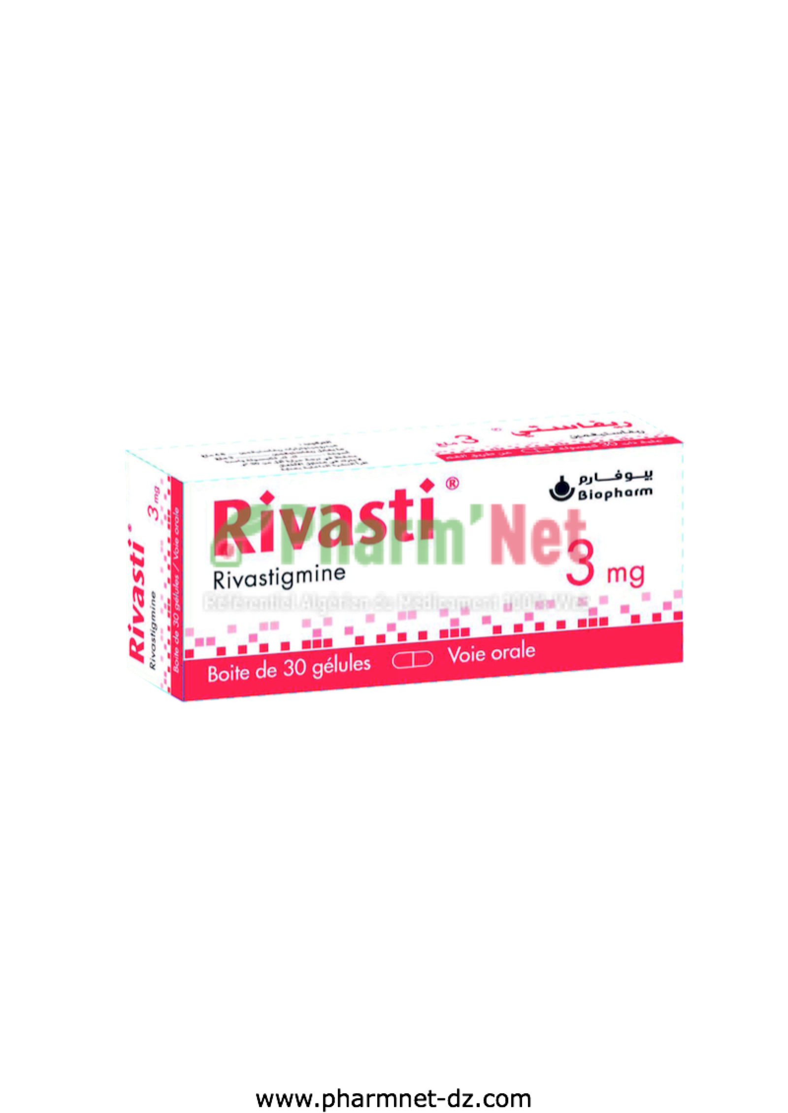 RIVASTI  3MG GELULE B/30