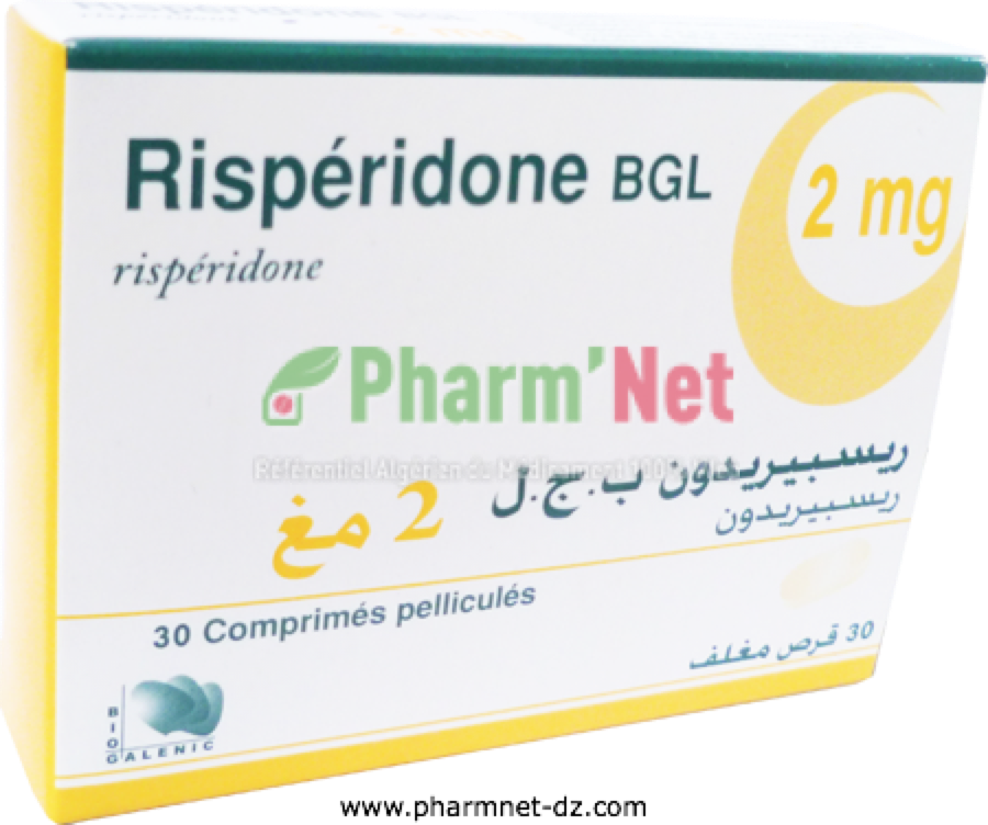 RISPERIDONE BGL 2MG COMP. PELLI. B/30