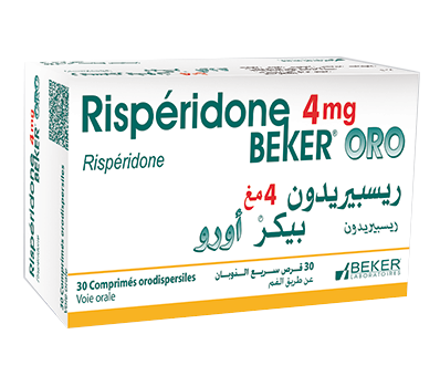 RISPERIDONE BEKER ORO 4MG  COMP. ORODISPERS. B/30