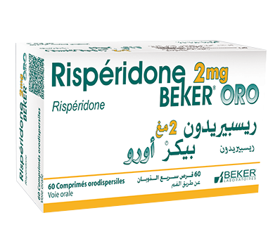 RISPERIDONE BEKER ORO 2MG COMP. ORODISPERS. B/60