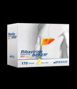 RIBAVIRINE BEKER 200MG GLES. B/170