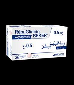 REPAGLINIDE BEKER  0,5MG COMP B/30 ET B/90
