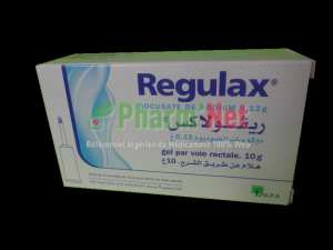 REGULAX 0,12G/10G GEL RECTAL B/06TUBES CANULES DE 10G