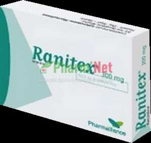 RANITEX 300MG COMP. PELLI. B/10