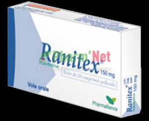 RANITEX 150MG COMP. PELLI. B/20