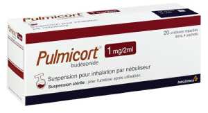 PULMICORT 1MG/ 2ML SUSP. P.  INHAL. PAR NEBULISEUR EN RECIPIENT UNIDOSE B/04ETUIS DE 05 RECIPIENTS UNIDOSES