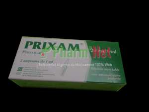PRIXAM 20MG/ML SOL. INJ. IM B/02 AMP. DE 1ML