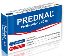 PREDNAL 20MG COMP. SEC. B/20