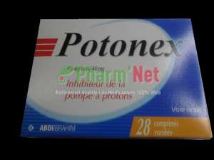 POTONEX 40MG COMP. A ENRO. GASTRORESIST. B/14 ET B/28